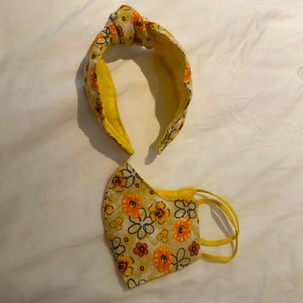 Women’s Face Mask and matching Headband